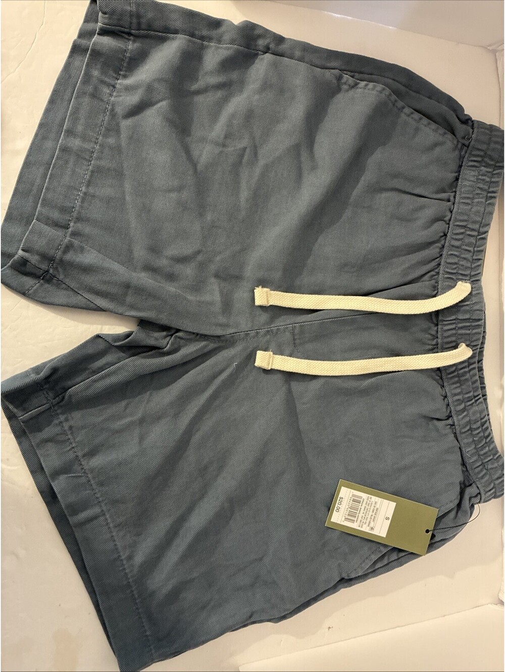 Goodfellow & Co Men's Vintage 7" Elevated Pull On Shorts Size Small Blue NWT